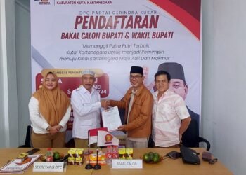Tagline Adil-Makmur, Alif Turiadi Kembalikan Berkas Bacalon Bupati Ke Gerindra Kukar