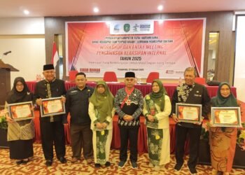 Marangkayu Raih Peringkat Tiga Penghargaan Kearsipan, Camat: Hasil Kerja Sama Seluruh Pegawai