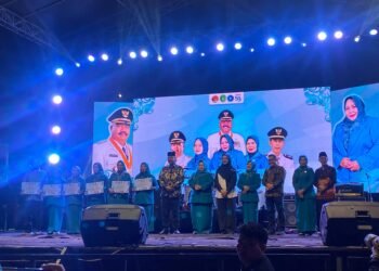 Bupati Edi Tutup HKG PKK ke-53 Kukar, Muara Badak Raih Juara Umum