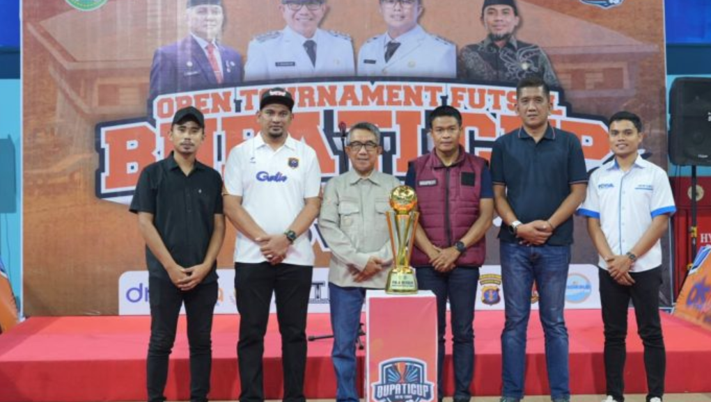 Dispora Fokus Pembinaan Atlet Muda Lewat Futsal Bupati Cup 2025