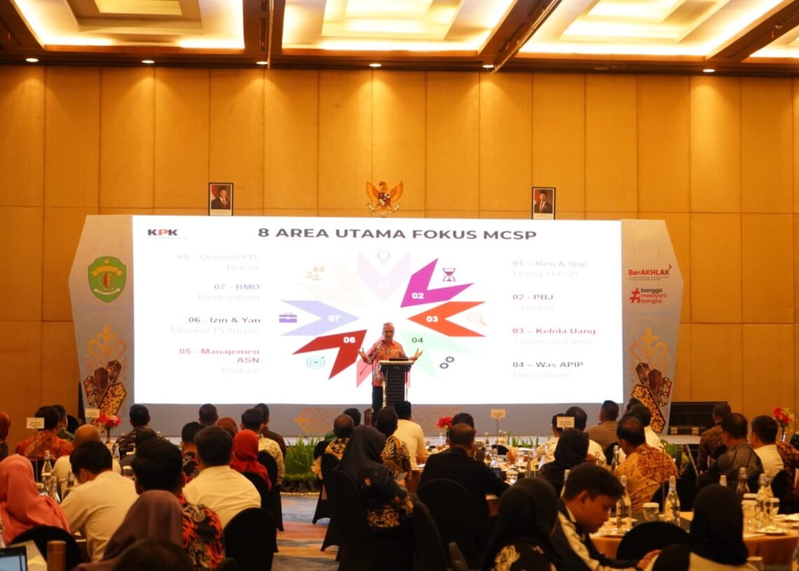 KPK Luncurkan MCSP, Daerah dengan Skor Rendah Siap Diawasi Ketat