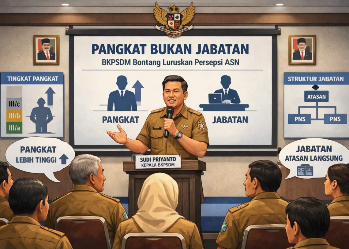 Samakan Persepsi, BKPSDM Gandeng BKN Sosialisasikan Kebijakan ASN ke OPD