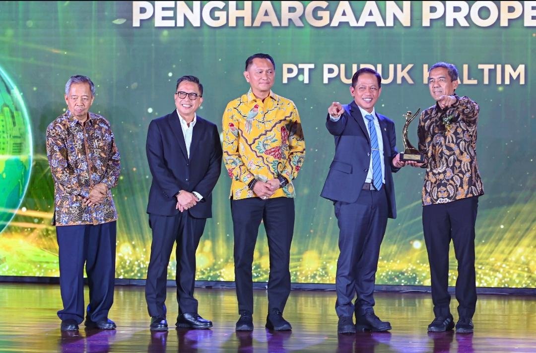 Pupuk Kaltim Raih PROPER Emas ke-9, Tegaskan Kepemimpinan dalam Keberlanjutan