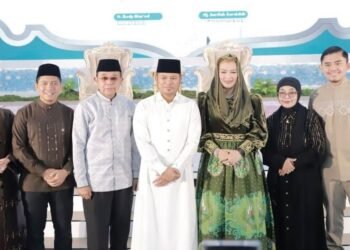 Wali Kota Bontang Hadiri Open House Gubernur Kaltim di Samarinda
