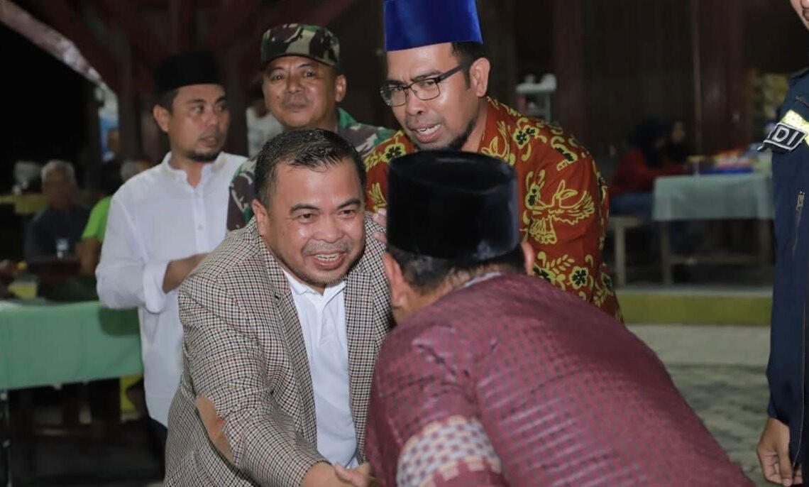 Hadiri Halal Bi Halal di Guntung, Wawali Perkuat Kebersamaan Warga dan Dukungan UMKM