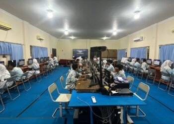 Perdana Digelar, 210 Siswa SMPN 5 Ikuti Tes Kemampuan Akademik