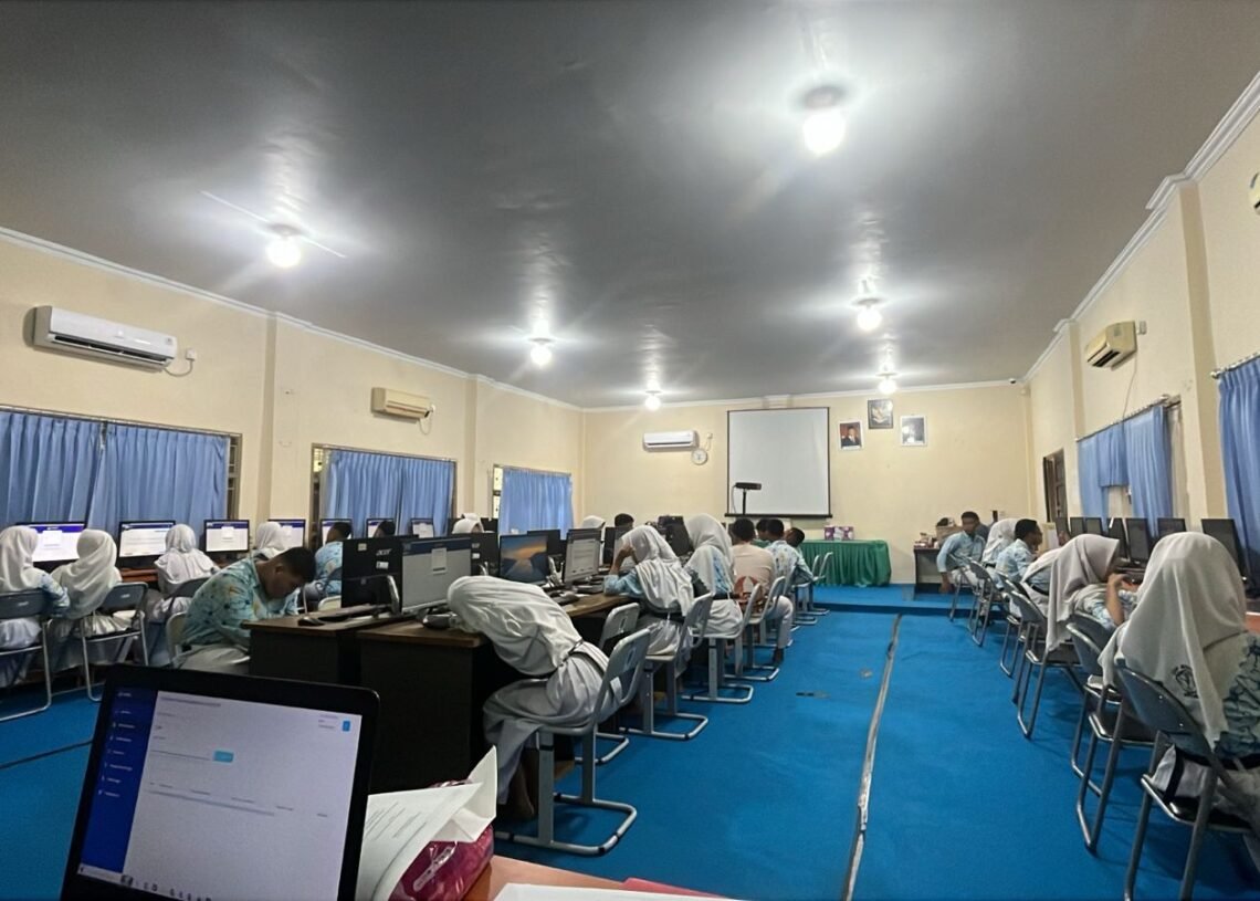 TKA SMPN 5 Sempat Terkendala Jaringan, Pelaksanaan Tetap Berjalan Lancar