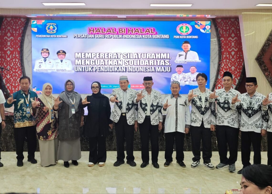 Halalbihalal PGRI Bontang, Disdikbud Tekankan Profesionalisme dan Peningkatan Mutu Guru