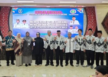 Halalbihalal PGRI Bontang, Disdikbud Tekankan Profesionalisme dan Peningkatan Mutu Guru