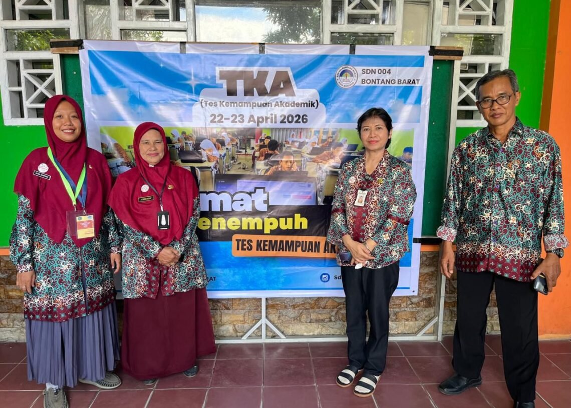Terkendala Perangkat, SDN 004 Bontang Barat Sukses Gelar TKA