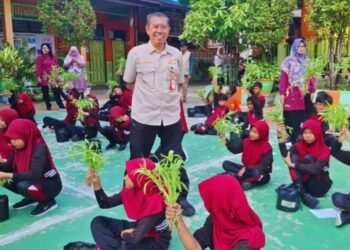 Tiga SD di Bontang Jadi Percontohan Program Smartani Goes To School