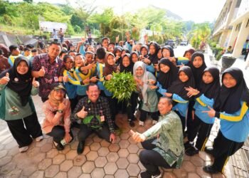 DKP3 Bontang Kenalkan Pertanian Sejak Dini Melalui Smartani Goes To School