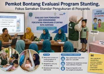 Pemkot Bontang Evaluasi Program Stunting, Fokus Samakan Standar Pengukuran di Posyandu