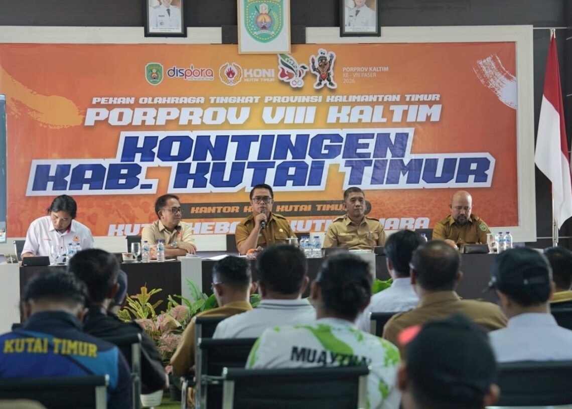 Bidik Tiga Besar, Kutim Meramu Strategi Emas Porprov 2026