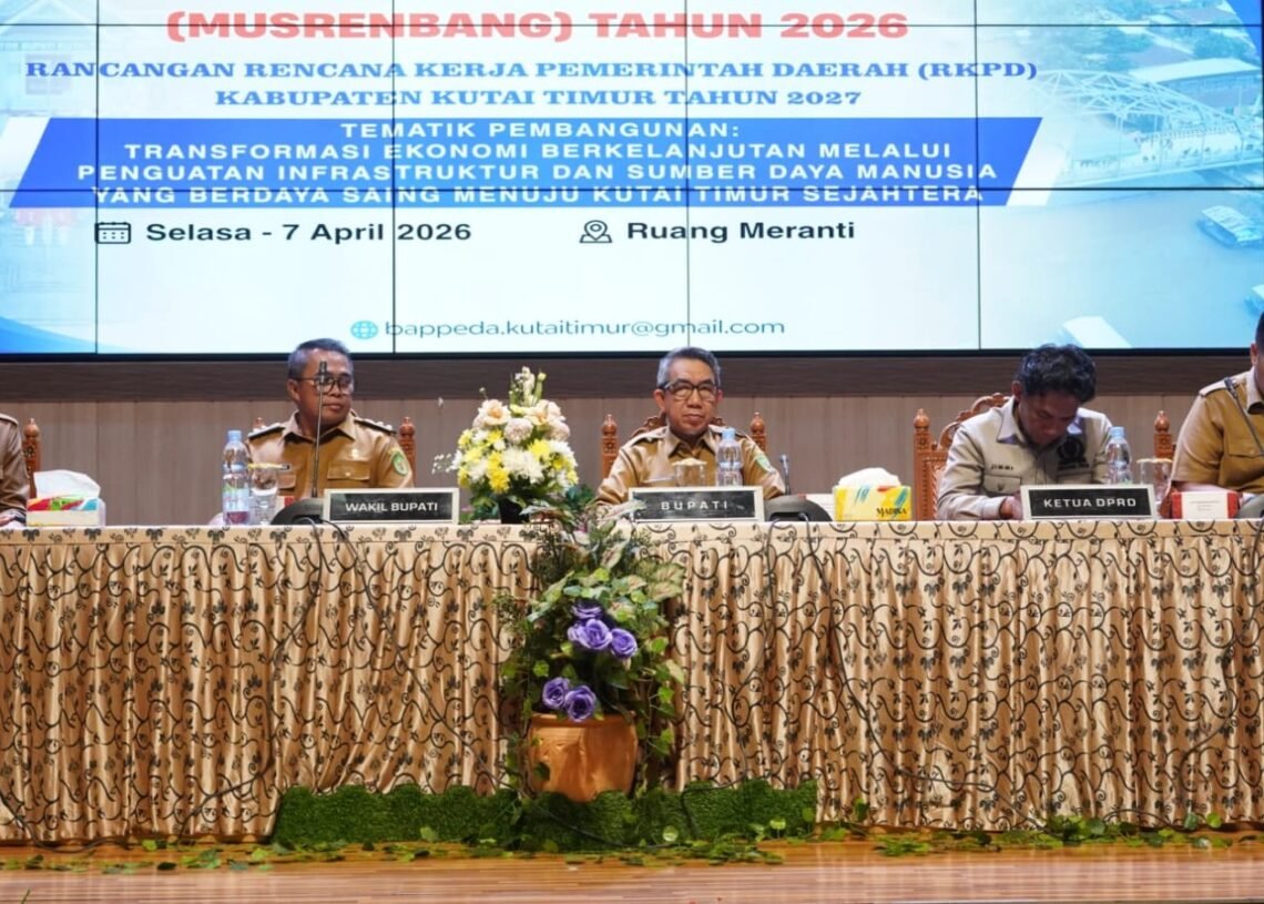 Musrenbang RKPD 2027 Kutim Himpun 1.895 Usulan, Enam Isu Strategis Jadi Fokus