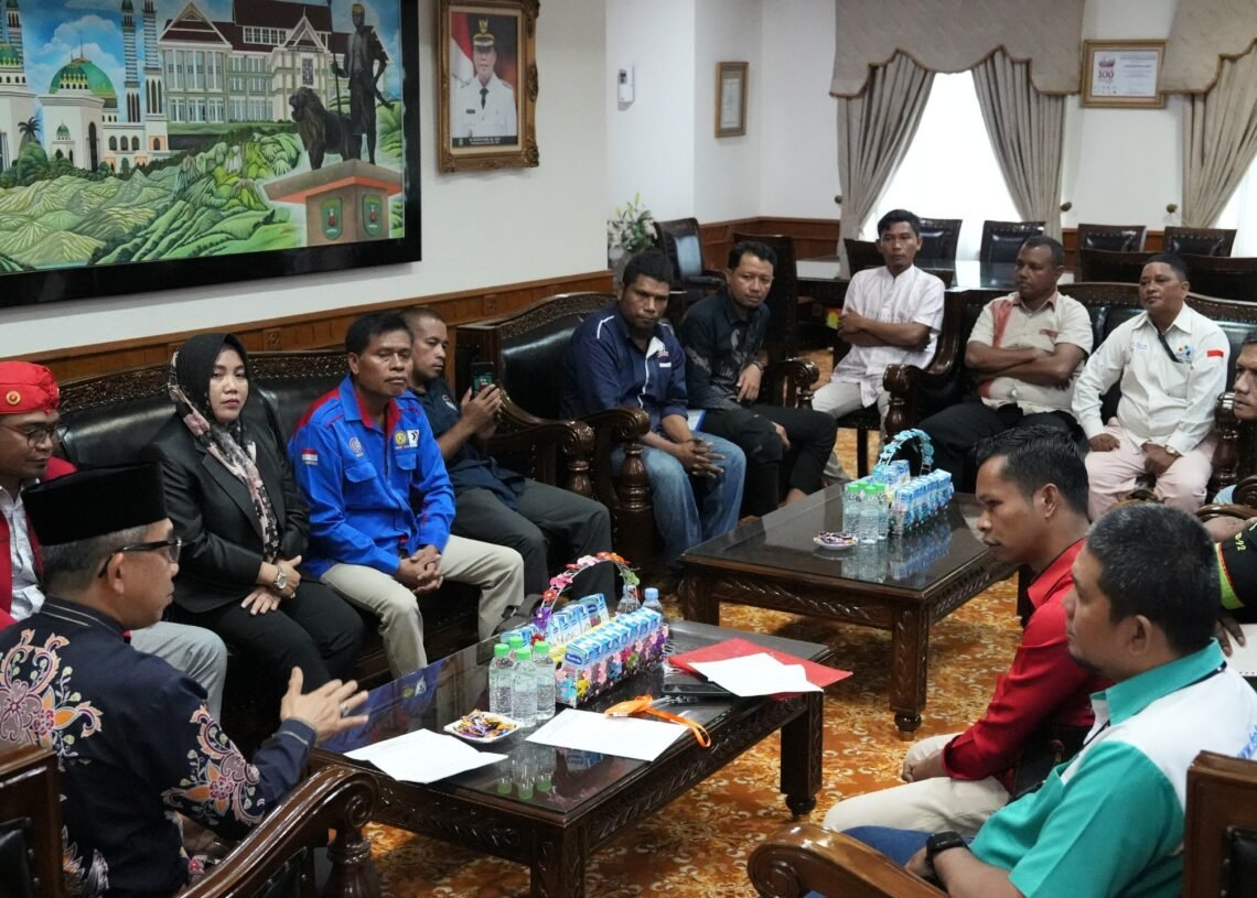 Temui Serikat Pekerja, Pemkab Kutai Timur Janji Benahi Lembaga Ketenagakerjaan Daerah
