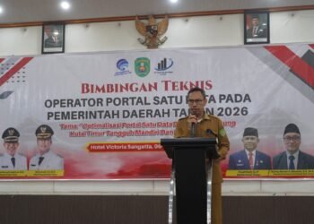 Kutim Perkuat Basis Data Pembangunan, Bimtek Operator Satu Data Digelar