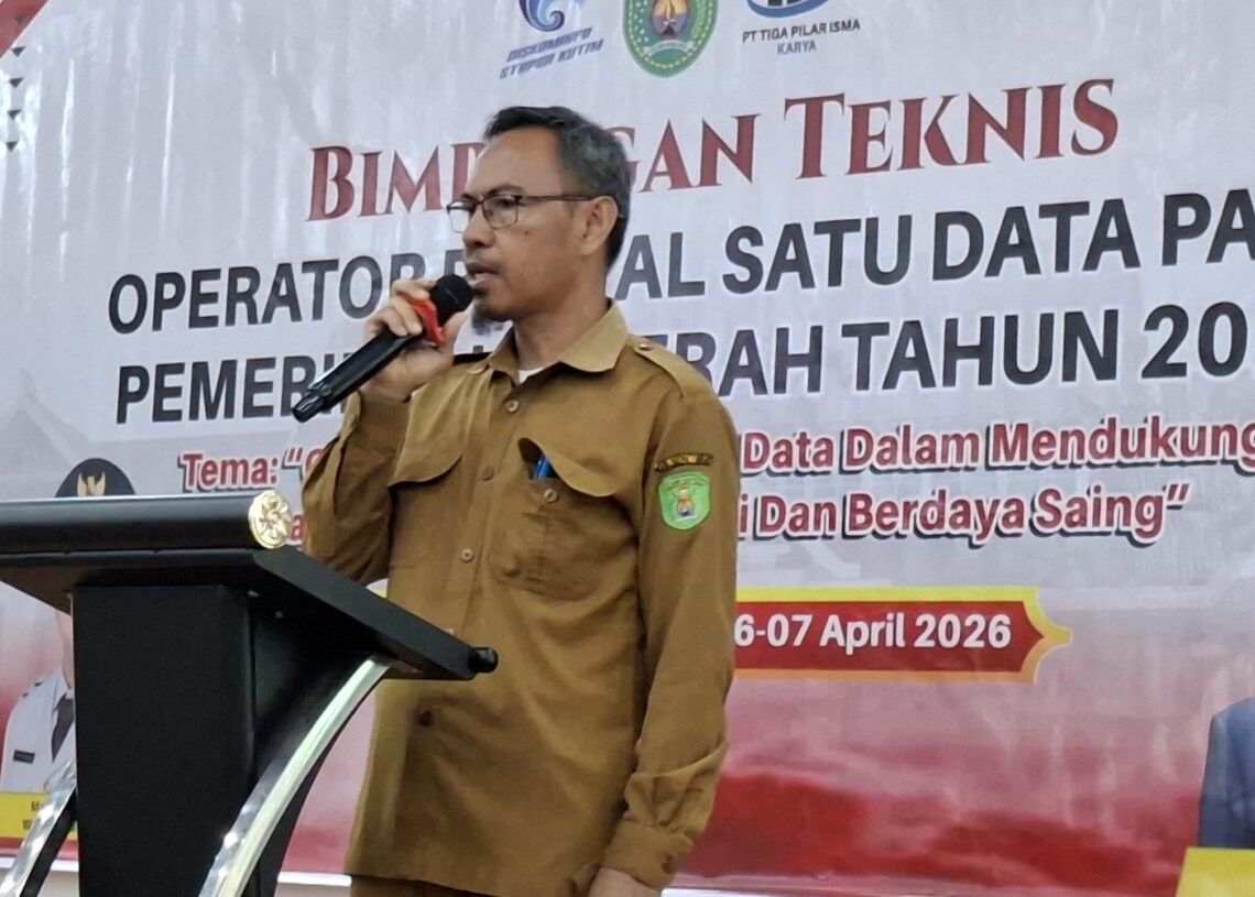 Bimtek Portal Satu Data Jadi Langkah Kutim Tingkatkan Kualitas Tata Kelola Pemerintahan