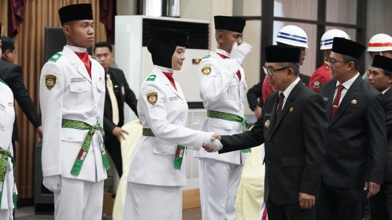 Ardiansyah Apresiasi Paskibraka Kutim, Sebut Generasi Muda Harus Siap Lanjutkan Perjuangan