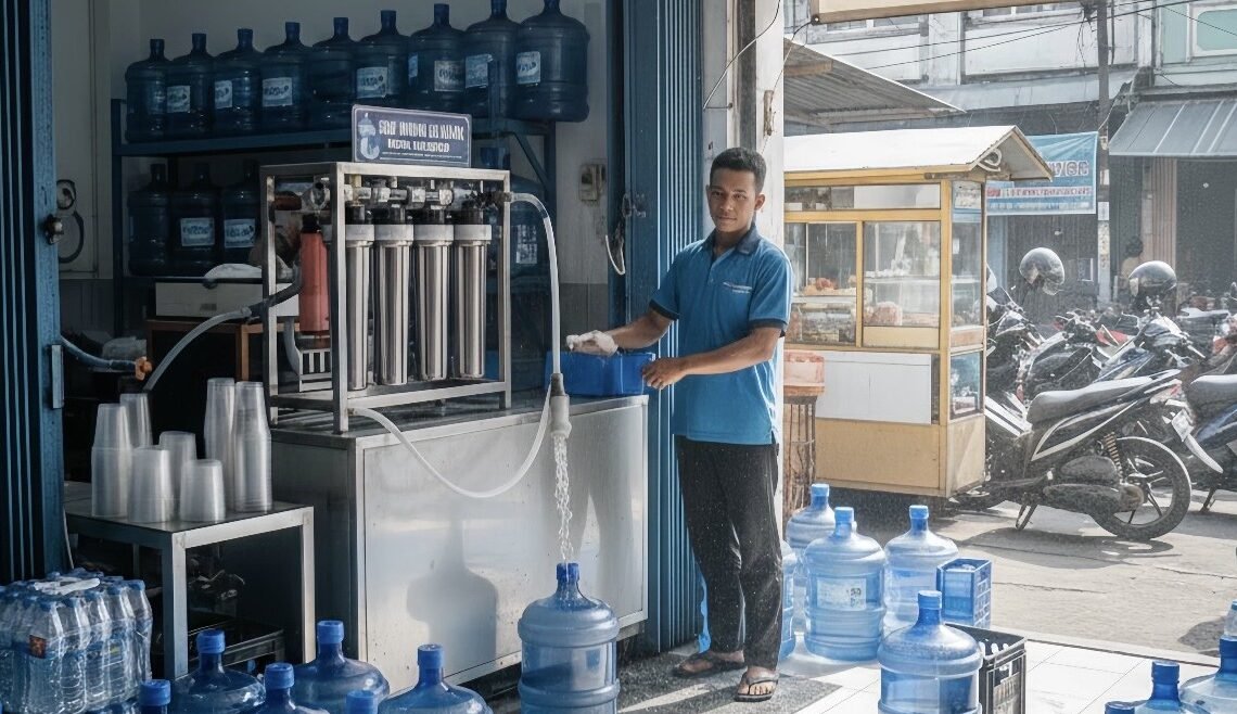 Baru 15 Depot Air Minum Kutim Jalani Pemeriksaan, Pengawasan Terkendala Data