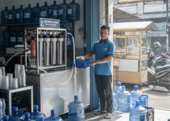 Baru 15 Depot Air Minum Kutim Jalani Pemeriksaan, Pengawasan Terkendala Data