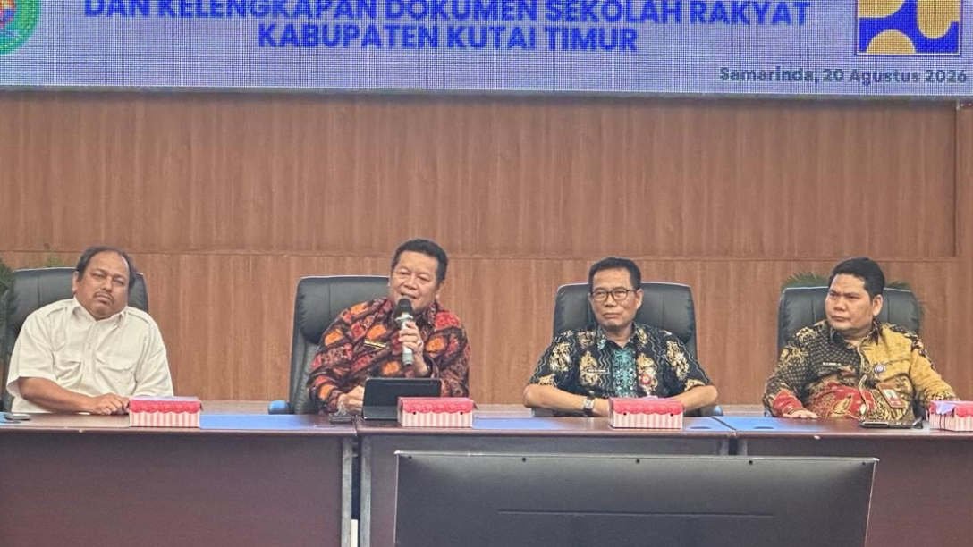 Sekolah Rakyat Simono Dikebut, Pemkab Kutim Klaim Persiapan Daerah Capai 70 Persen