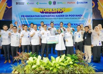 Pupuk Kaltim Salurkan Rp858,7 Juta untuk Pengendalian Stunting di Kota Bontang