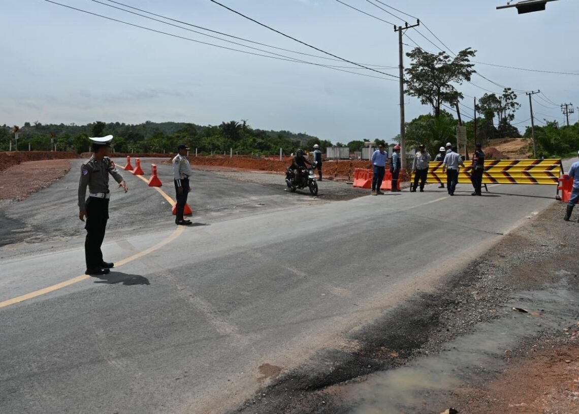 Detour Crossing 4 Resmi Difungsikan, Dukung Pembangunan Underpass Sangatta–Bengalon