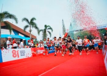 3.000 Peserta se-Kota Bontang Meriahkan Pupuk Kaltim Merdeka Run 2026