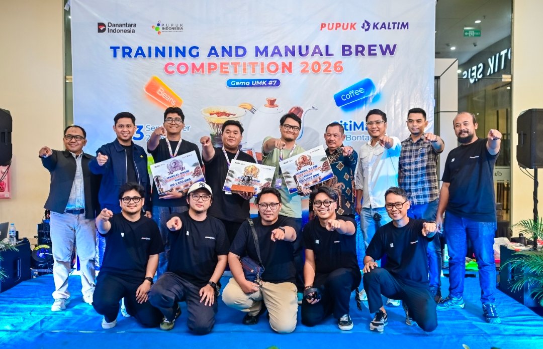 Pupuk Kaltim Dorong Potensi Industri Kopi Bontang Tumbuh Berdaya Saing